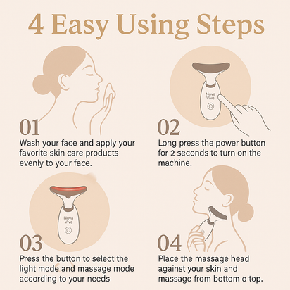 SKINVIBE PRO 7-in-1 LED Facial Sculptor