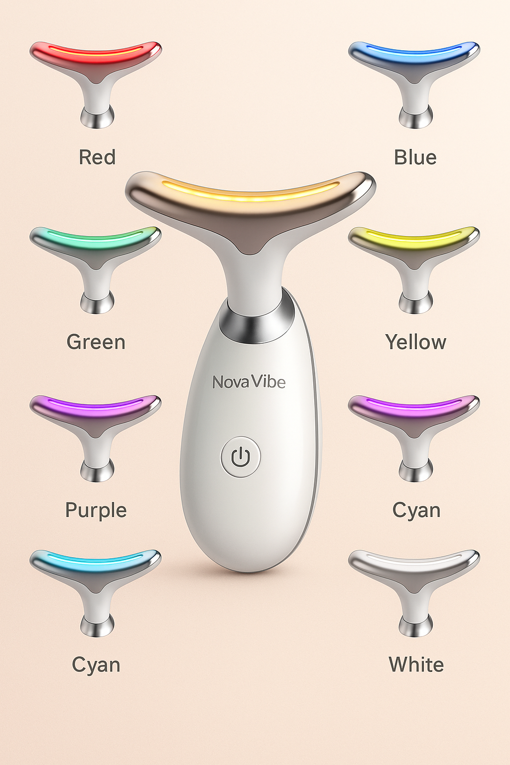 SKINVIBE PRO 7-in-1 LED Facial Sculptor