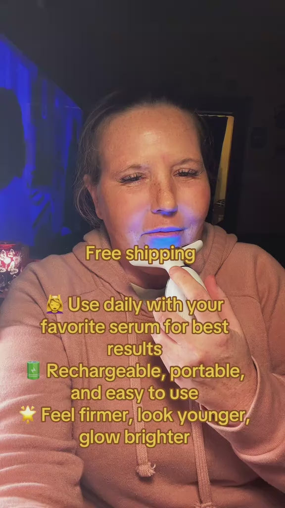 SKINVIBE PRO 7-in-1 LED Facial Sculptor video